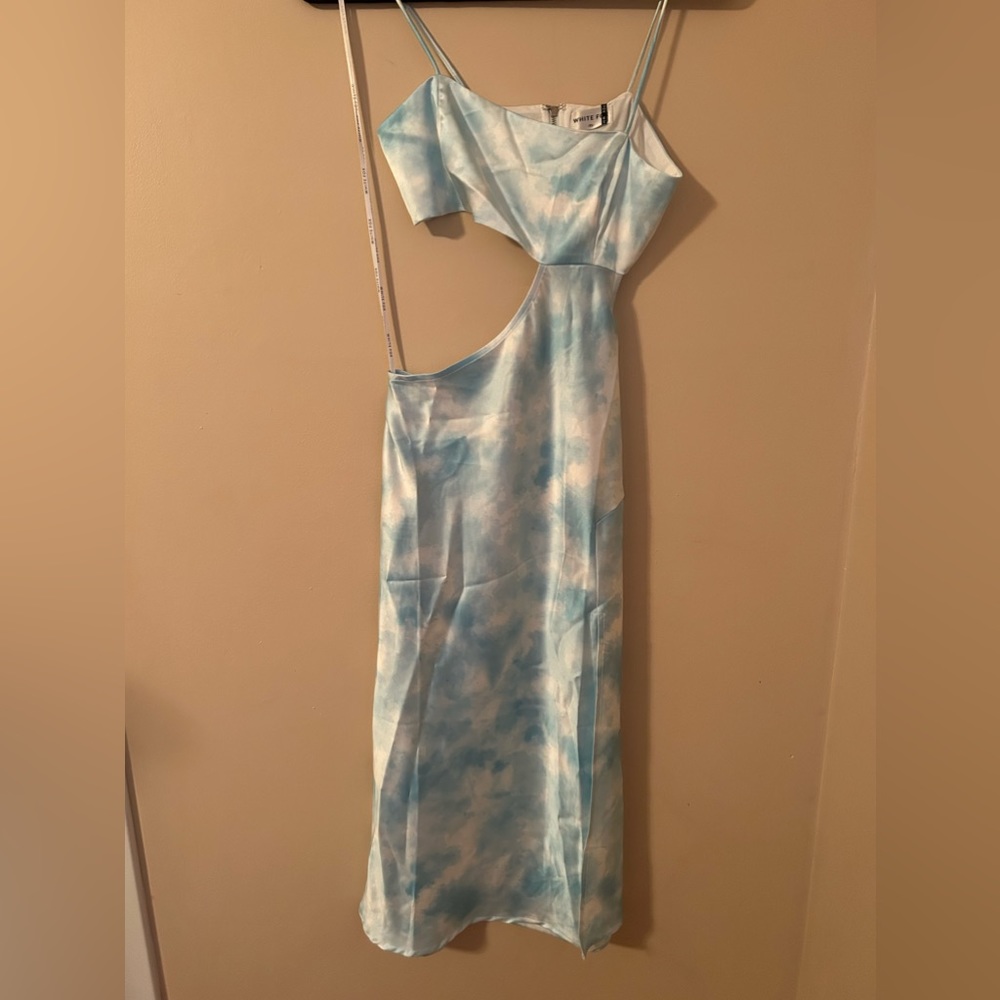 WHITE FOX Take A Moment Midi Dress